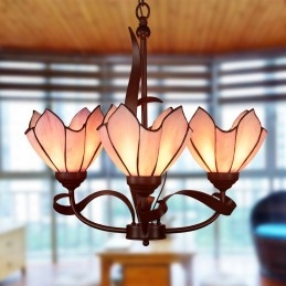 Lustre de 3 luzes com...