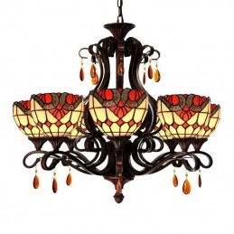 Lustre Barroco 6 Luzes...